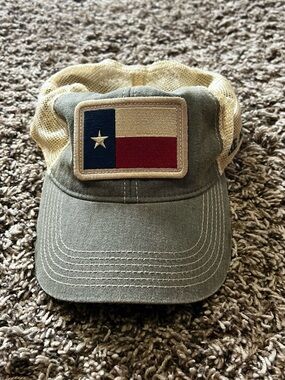 Legacy Olive and Tan Trucker Hat with Texas Patch